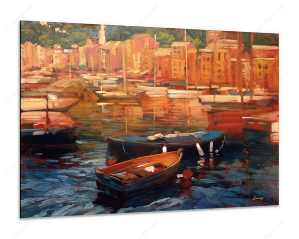 Anchored Boats – Portofino